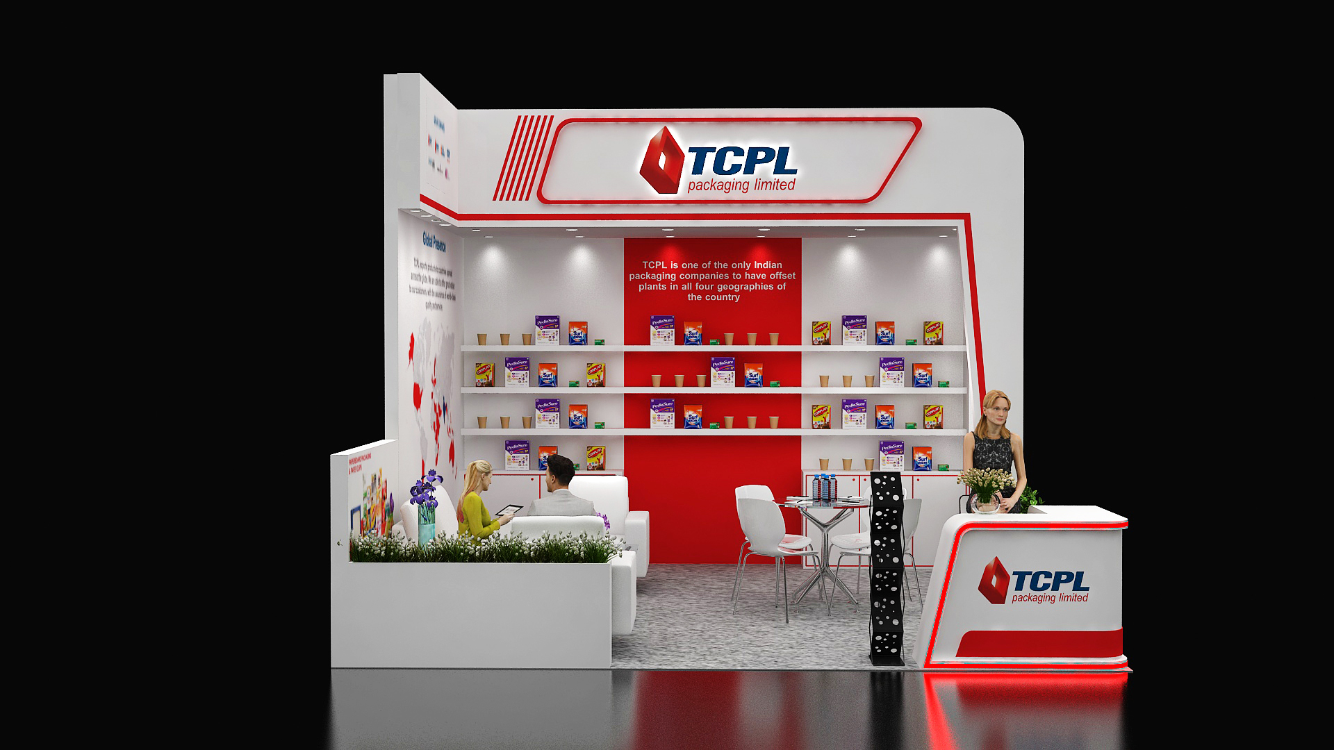 TCPL Packaging Limited booth at Pack Expo 2025, view 2